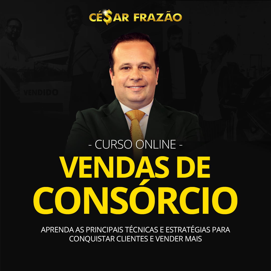 Curso - Venda de Consórcios